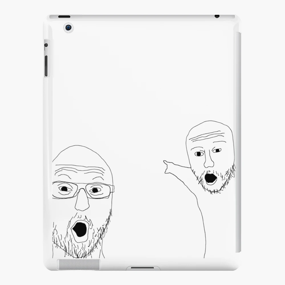 Ultra giga chad iPad Case & Skin by Okita-Fuyu