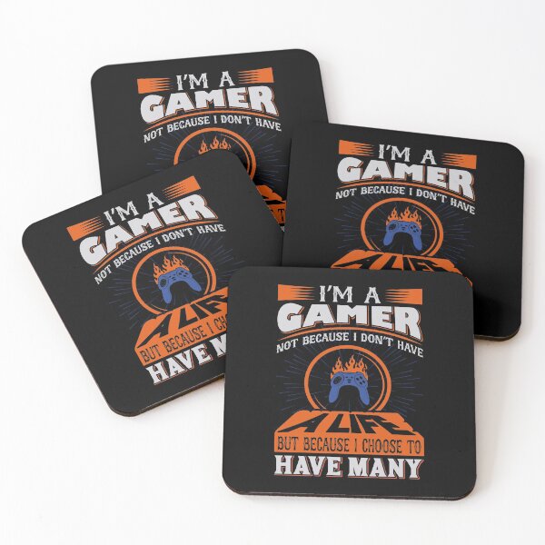Item preview, I'm A Gamer Not Because I Don't Have A Life But Because I Choose To Have Many designed and sold by UglyBoyDesign.