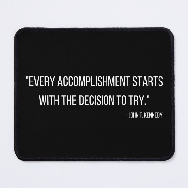 Item preview, John F. Kennedy's Quote designed and sold by JProducts123.
