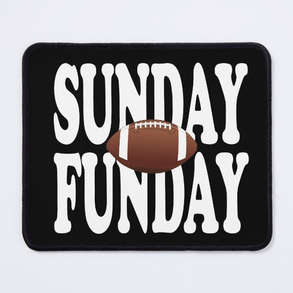 Item preview, Sunday Funday Football Sport T-Shirt Short Sleeve Casual Letter Print Shirt Top designed and sold by Anoirshop ⭐⭐⭐⭐⭐.