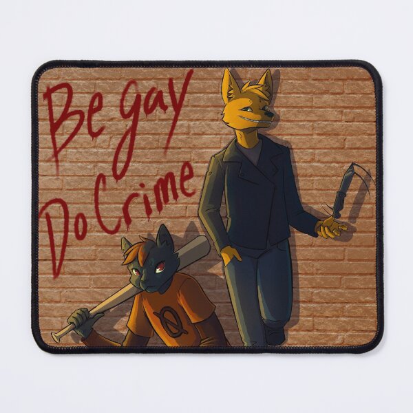 Item preview, Be Gay Do Crime designed and sold by MiloCole.