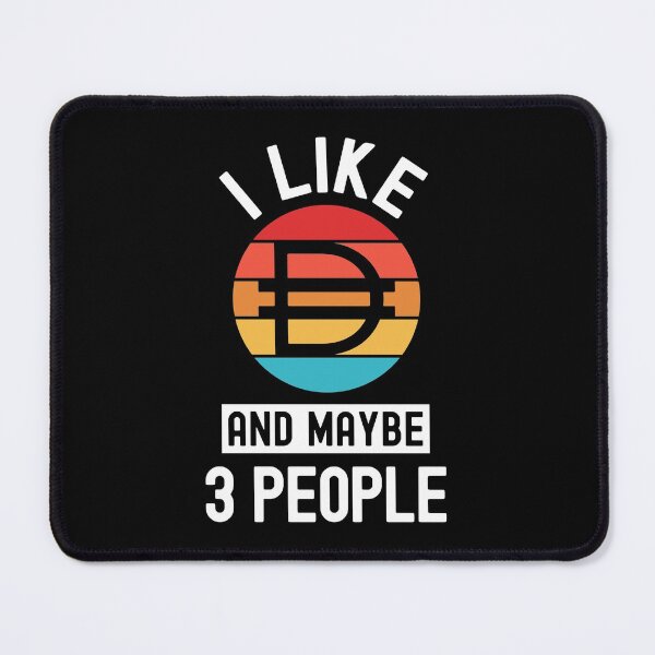 Item preview, Dai Crypto, Dai, Criptomoneda, Me gusta Dai, y tal vez 3 personas designed and sold by Cafecreative.