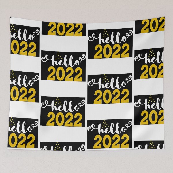 Item preview, Hello 2022 Happy New Year 2022 Year Count Down Love Holiday Gift Premium Apparel Funny Holiday Xmas designed and sold by DesignByHeartUK.
