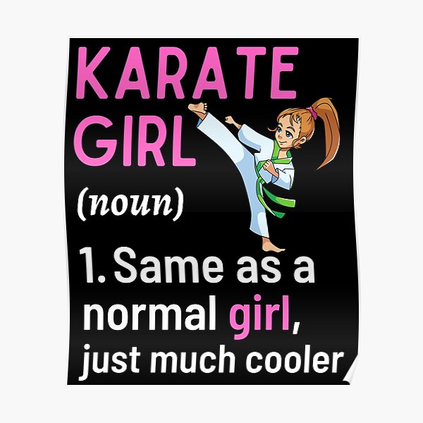 Funny Feminist Karate Girl,Taekwondo Saying,Fight Sport coach gift,thank  you Karate Lovers present,Best Gifts for Martial artists