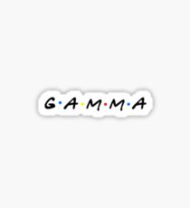 gamma retro~~ Sticker