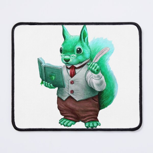 Item preview, Poet laureate squirrel - Art designed and sold by LukjanovArt.