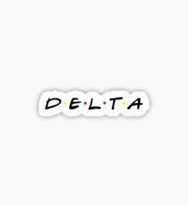 delta retro~ Sticker