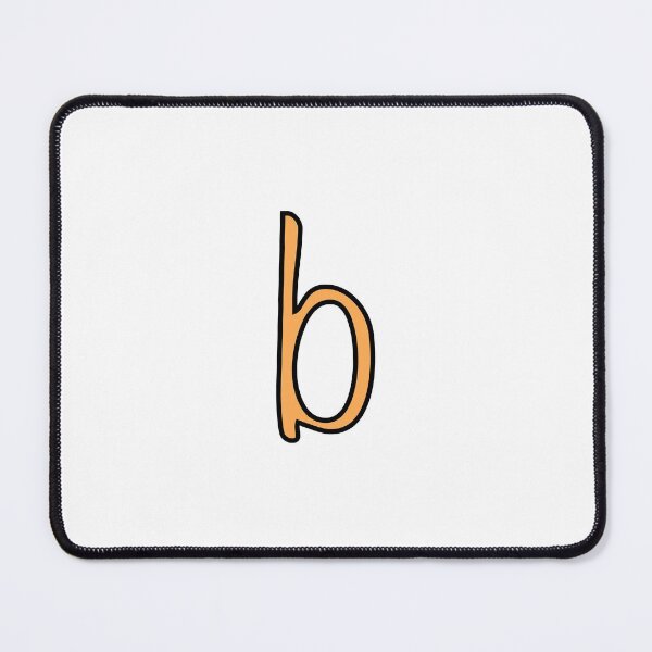 Item preview, Marigold Lowercase Letter b designed and sold by UrsulaFashion.