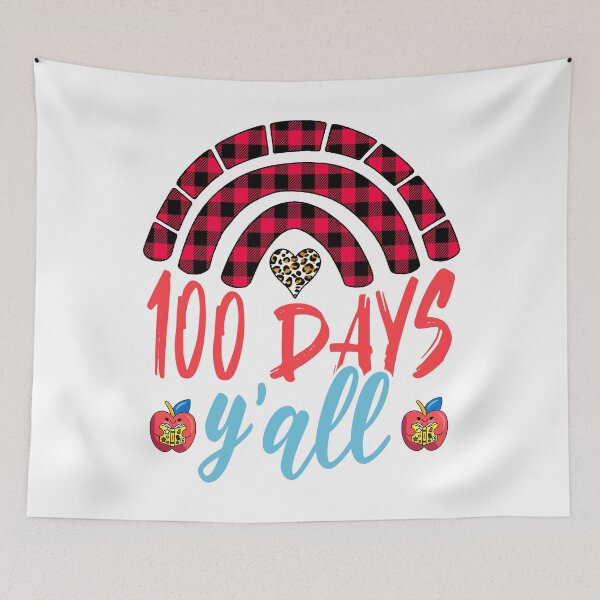 Item preview, 100 Days Y'all, Funny 100th Day Of School designed and sold by MoSaid.