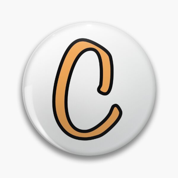 Item preview, Marigold Lowercase Letter c designed and sold by UrsulaFashion.