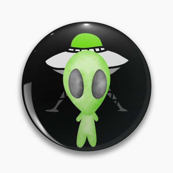 Item preview, Alien And Spaceship designed and sold by Serotonin4u.