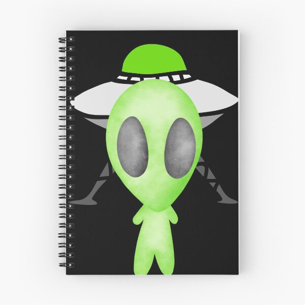 Item preview, Alien And Spaceship designed and sold by Serotonin4u.