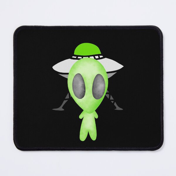 Item preview, Alien And Spaceship designed and sold by Serotonin4u.