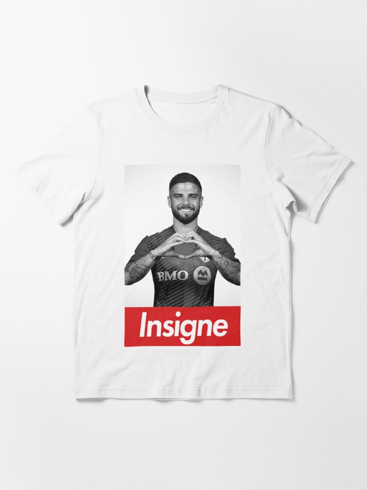 : Lorenzo Insigne Shirt (Cotton, Small, Heather Gray