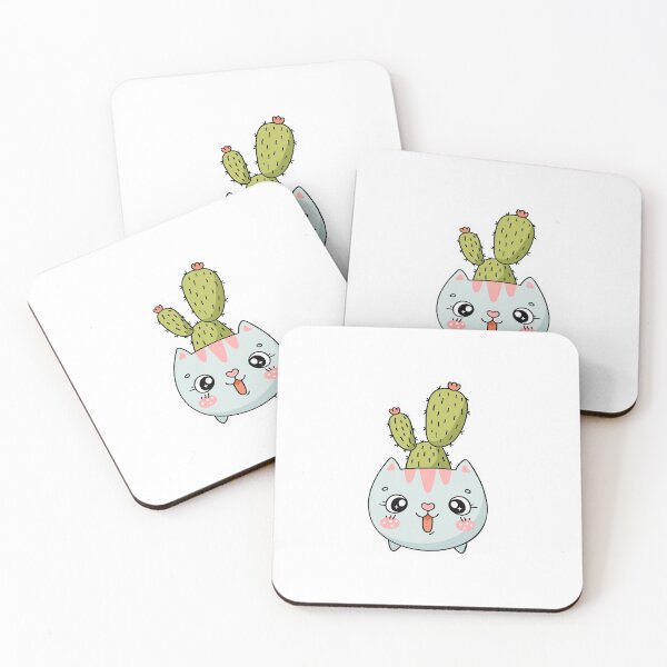 Item preview, Cute Cat Cactus Pot designed and sold by Patty Doublet Photography.