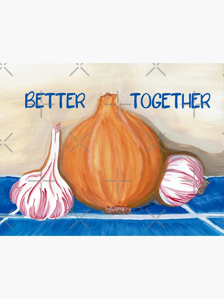 Better Together Root Vegetables Greeting Card by joeypokes