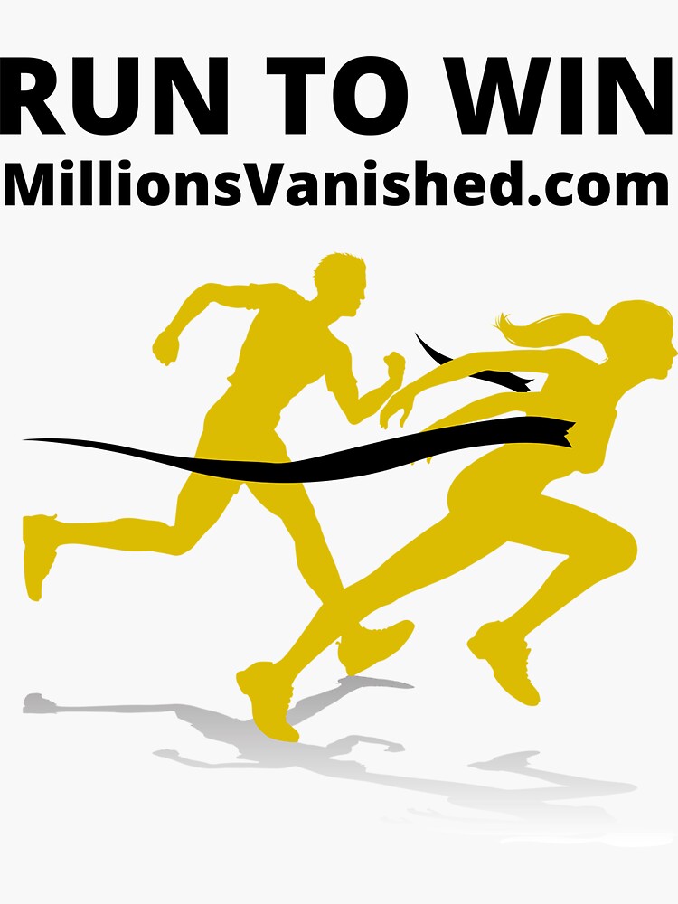 Thumbnail 3 of 3, Sticker, Run To Win The Race - Christian designed and sold by 1thes416.