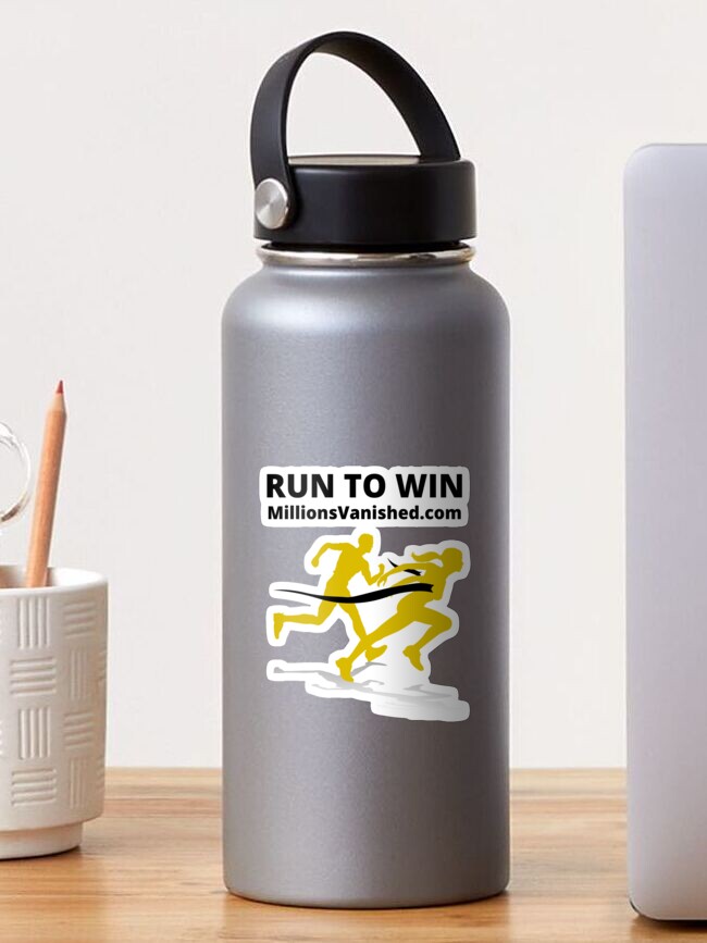 Thumbnail 1 of 3, Sticker, Run To Win The Race - Christian designed and sold by 1thes416.