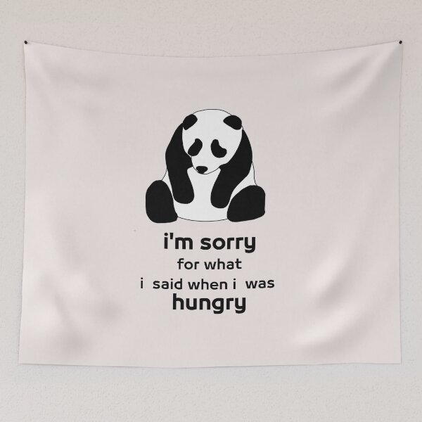 Item preview, I'm sorry for what i said when i was hungry designed and sold by MGHdesign.