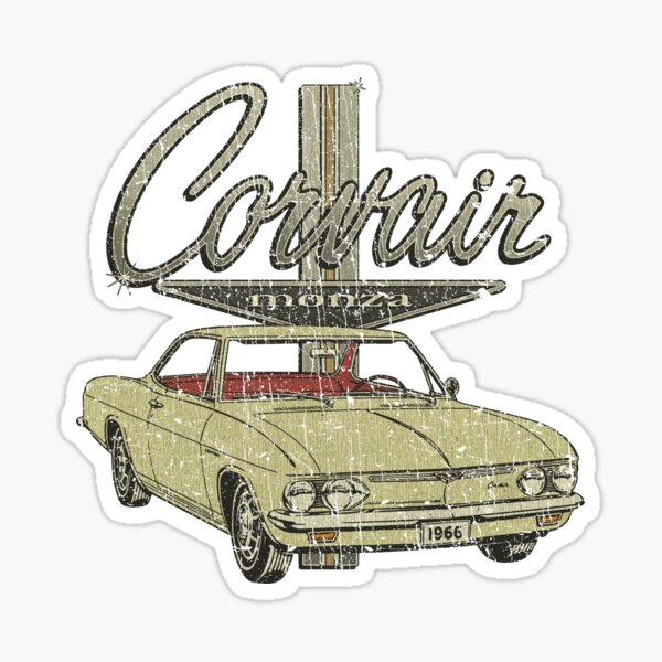 1966 CORVAIR  Stinger SCCA Champion 1/24-1/25 Waterslide Decal