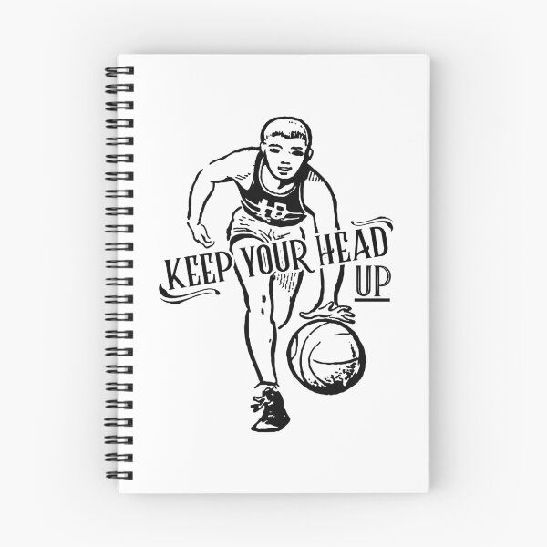Item preview, Keep Your Head Up Basketball Motivational designed and sold by Milizabeth.