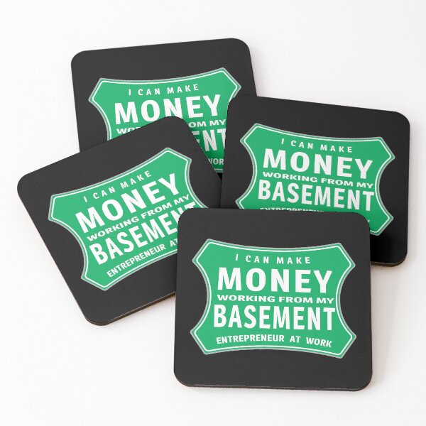 Item preview, Work From Home In The Basement designed and sold by dhajr.