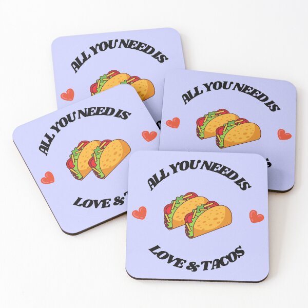 Item preview, All You Need Is Love and Tacos designed and sold by RoamingSonaa.