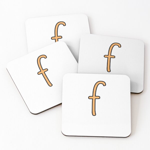 Item preview, Marigold lowercase letter f designed and sold by UrsulaFashion.