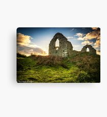 Hen Eglwys also known as capel Mair. Canvas Print