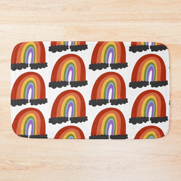 Item preview, Cute Rainbow Black Clouds designed and sold by GillianMeilin.