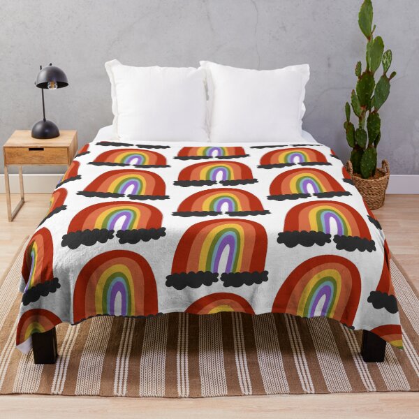 Item preview, Cute Rainbow Black Clouds designed and sold by GillianMeilin.