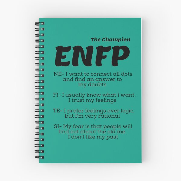 Item preview, ENFP MBTI Personality Type. NE FI TE SI designed and sold by Purestuff.