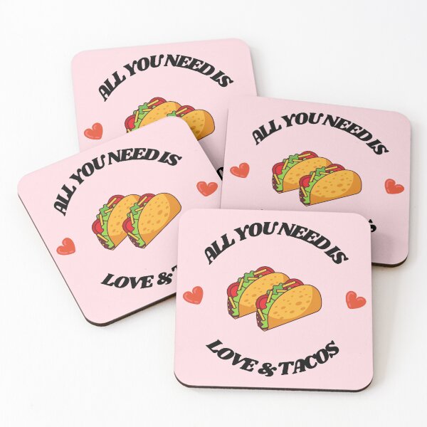 Item preview, All You Need Is Love and Tacos designed and sold by RoamingSonaa.