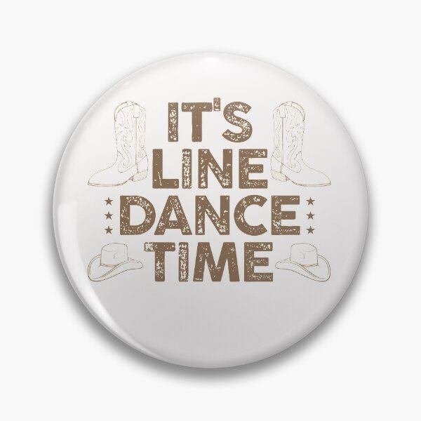 Item preview, It's Line Dance Time T-shirt,Funny Line Dance Quote Dance Cool For Line Dancing  designed and sold by Djikou.