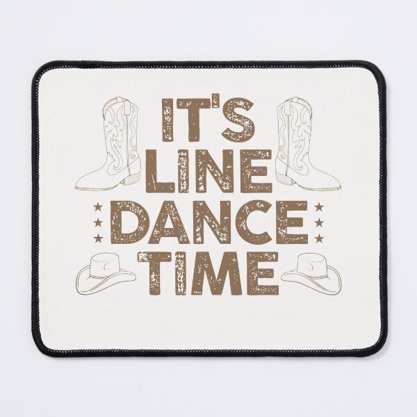 Item preview, It's Line Dance Time T-shirt,Funny Line Dance Quote Dance Cool For Line Dancing  designed and sold by Djikou.