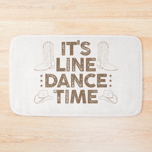 Item preview, It's Line Dance Time T-shirt,Funny Line Dance Quote Dance Cool For Line Dancing  designed and sold by Djikou.