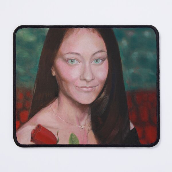 Item preview, Portrait in a field of roses designed and sold by Cool Art.