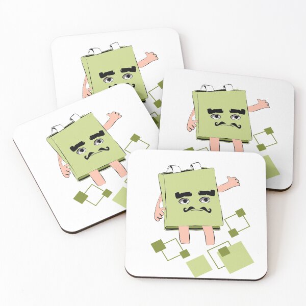 Item preview, Green book with cute chin designed and sold by AND907.