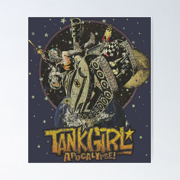 Artikel-Vorschau von Tank Girl Apokalypse 1995, designt und verkauft von AstroZombie6669.