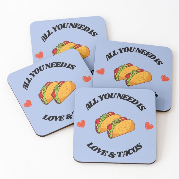 Item preview, All You Need Is Love and Tacos designed and sold by RoamingSonaa.