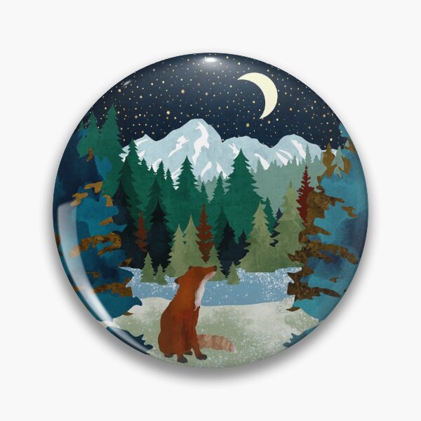 Item preview, Winter Fox Vista designed and sold by spacefrogdesign.
