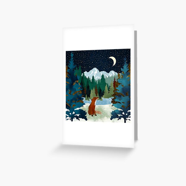 Item preview, Winter Fox Vista designed and sold by spacefrogdesign.