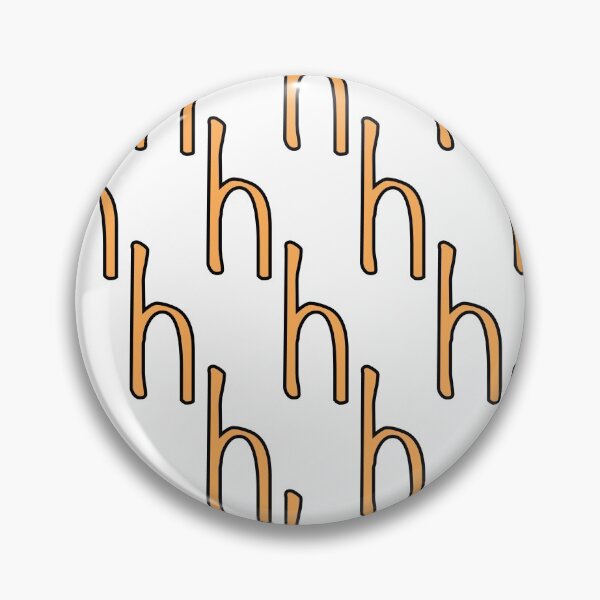 Item preview, Marigold lowercase letter h designed and sold by UrsulaFashion.