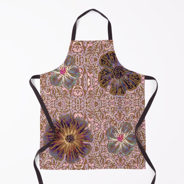 Artikelvorschau, Nü Wa Kupfer/Mauve Blumenbatik entworfen und verkauft von ZENDYtechSTYLE.