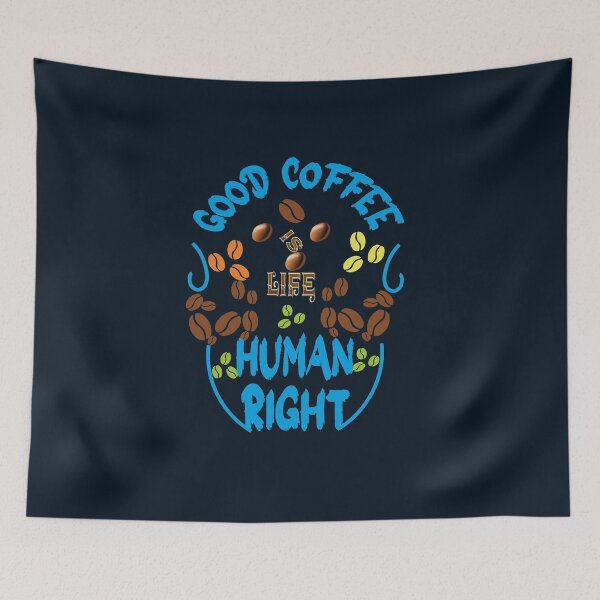 Item preview, Good coffee and reading are human right designed and sold by fatydesignspace.