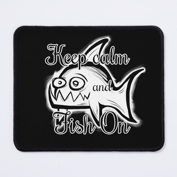 Item preview, Keep calm and fish on designed and sold by Ishtamari.