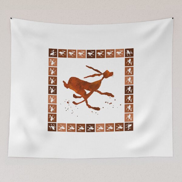 Item preview, DASHING HARE designed and sold by Hares & Critters.