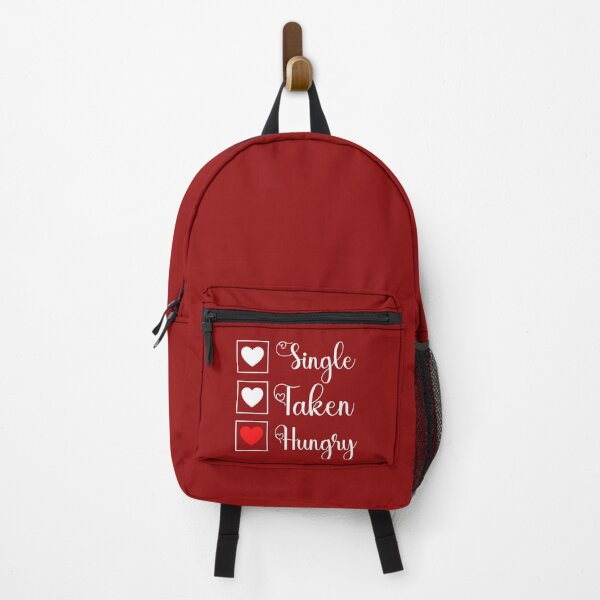 Item preview, Funny Hungry Single and Taken Jock Quote Single Taken Hungry - Gift For Hungry Single and Taken Food lovers Valentine Day designed and sold by Diferenty Shop ⭐⭐⭐⭐⭐.