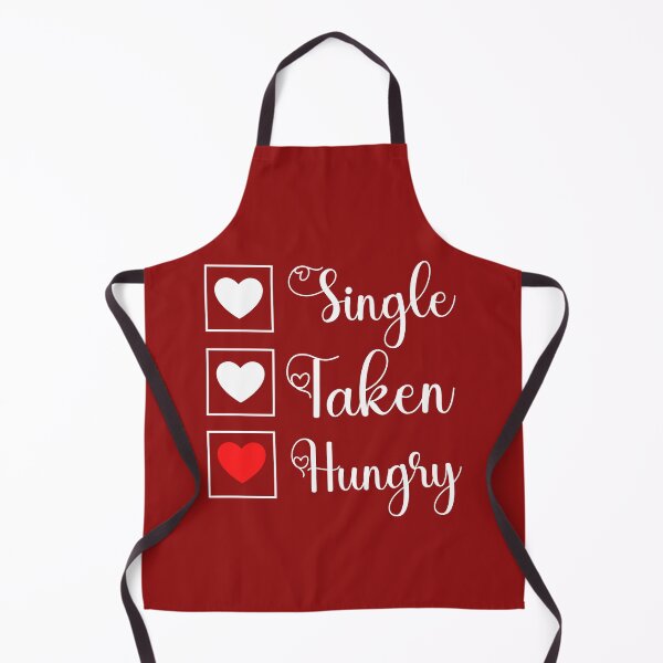 Item preview, Funny Hungry Single and Taken Jock Quote Single Taken Hungry - Gift For Hungry Single and Taken Food lovers Valentine Day designed and sold by Diferenty Shop ⭐⭐⭐⭐⭐.