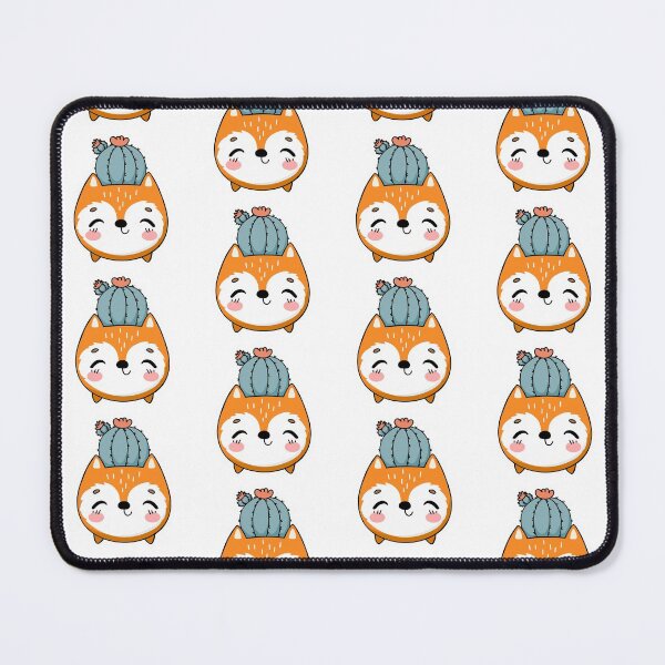Item preview, Cute Fox Cactus Pot designed and sold by Patty Doublet Photography.